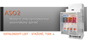 Moderní mikroprocesorový soumrakový spínač - ASO2